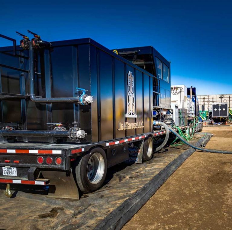 Chemical Mixing Plant Oilfield Texas, Coil Tubing Mixing Plant TX